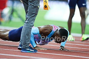 Makwala With His New Post Race Calling Card