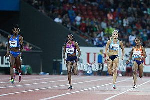 Shaunae Miller-Uibo Won the Hot 200 Over Dafne Schipper and Elaine Thompson