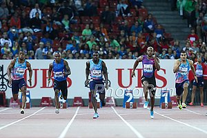Ujah Win the 100