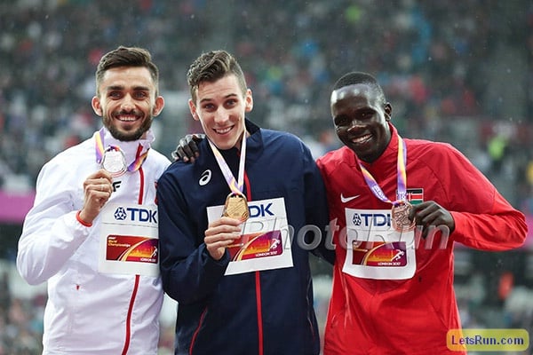800m Medallists