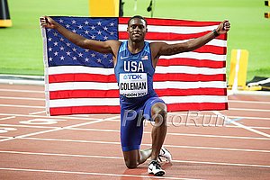 Christian Coleman Silver