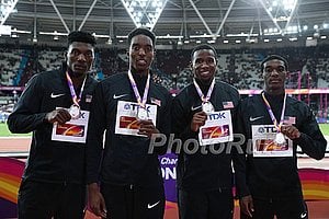4x400 Silver for USA