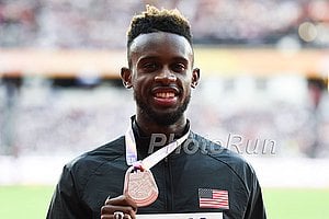 Jarrion Lawson Silver in Long Jump