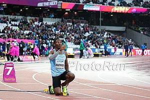 Men's 200m: Solo Heat for Isaac Makwala