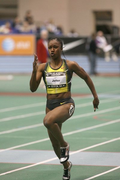 Carmelita Jeter 3rd in 60
