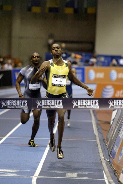 David Neville 46.34 to Win the 400
