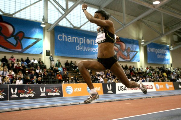 Shakeema Welsch Won the Triple 45' 9"
