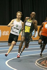 Nick Symmonds and KD Putting on a Show