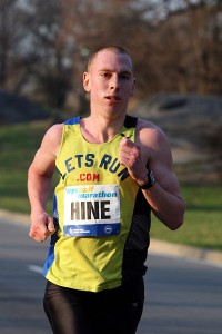 Zach Hine at the 2010 NYC Half Mararthon