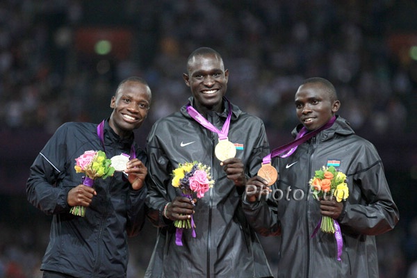 2012 800 Olympic Medallists