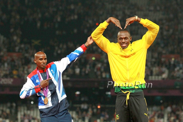 Mo Farah & Usain Bolt