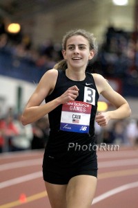 Mary Cain at the New Balance Games