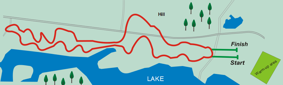 Map of 2013 World Cross Country Course