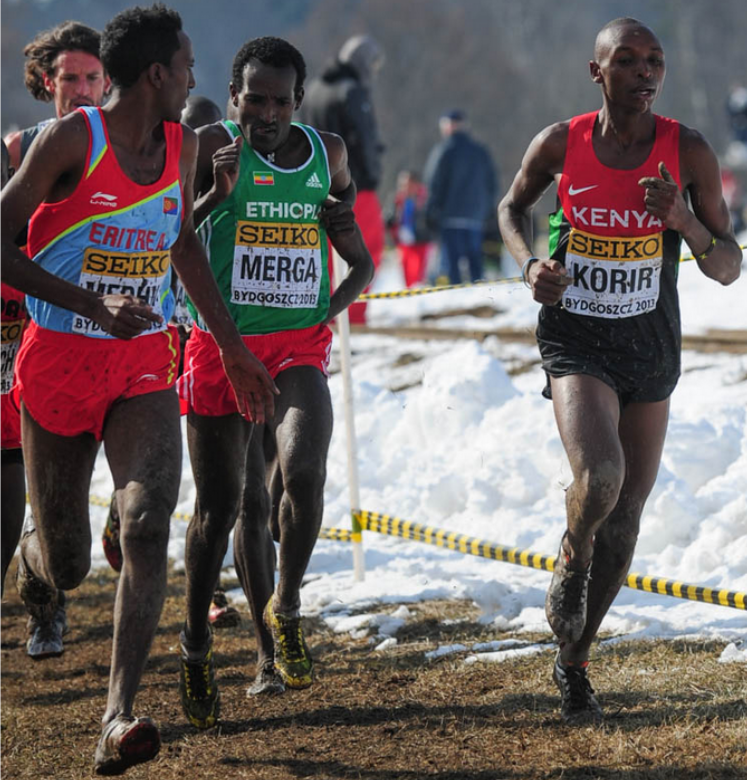 photo of Teklemariam Medhin, Imane Merga and Japhet Korir.