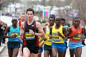 Rob Watson leading Boston