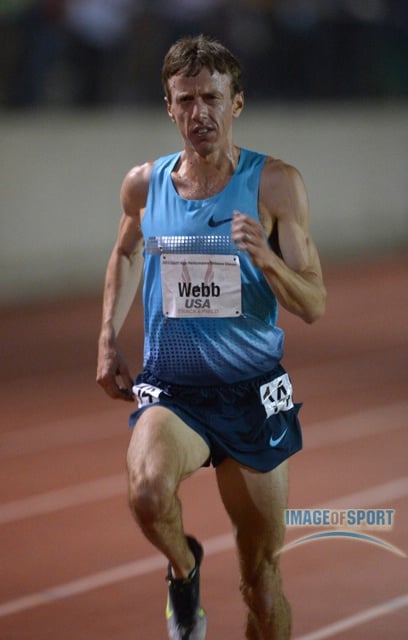 Alan Webb struggling at the 2013 USATF Oxy High Performance Meet *More 2013 Oxy Photos