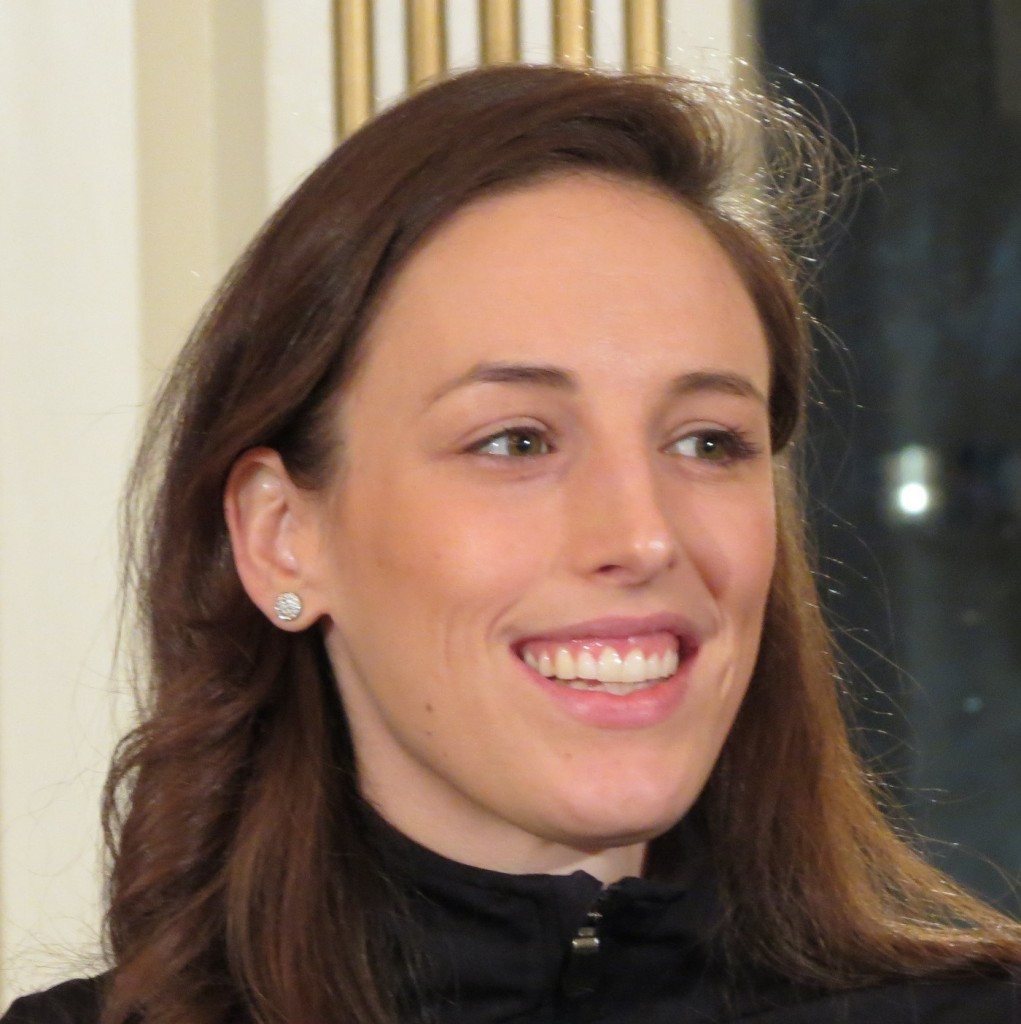 Gabriele Anderson in Boston last month (photo by David Monti)