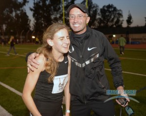 Alberto Salazar Congratulates Mary Cain After Her 4:04.62 National Record (click on photo for more photos)