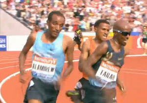 Mo Getting the Lead with 150 to go