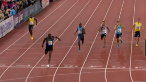 Usain Bolt didn't let up tonight
