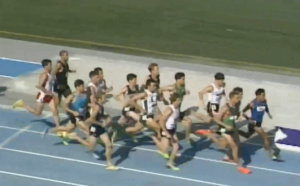 Bell lap in heat 2