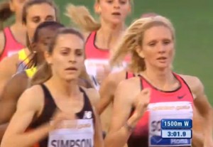 Jenny Simpson Leading at the Bell at Good Sight (Watch the Race Above)