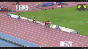 Kipsiro boxed in on the rail