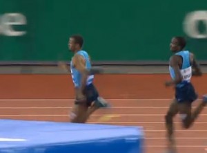 Souleiman Leads In Final 200m