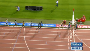 2 laps to go