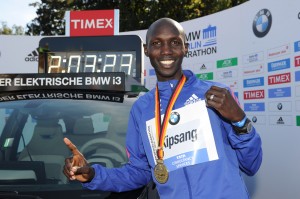 Kipsang set the world record last year in Berlin