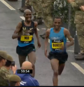 Bekele vs Farah