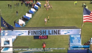 2013 NCAA steeple champ Anthony Rotich was a clear second