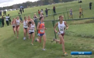 Hannah Walker makes her big for glory and Emma Bates responds