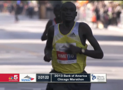 Kimetto set the course record in Chicago last year