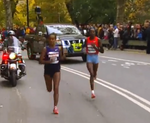 Priscah Jeptoo Catches Buzenesh Deba