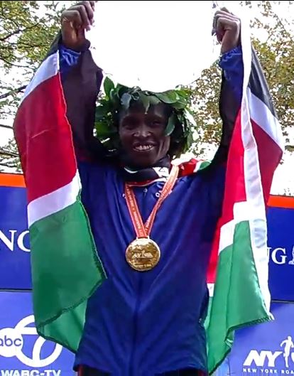 Geoffrey Mutai, the 2013 New York champion