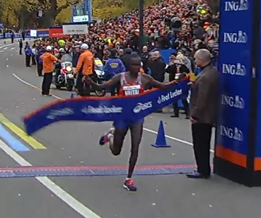 Geoffrey Mutai Wins NYC 2013