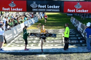 Grant Fisher Wins Foot Locker 2013 (And a Bearded Ryan Hall Holds the Tape)