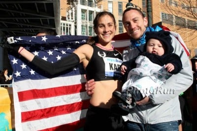 Goucher in New York after the 2011 NYC Half