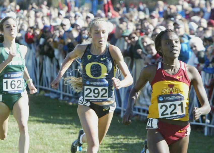 Hasay came up just short in her last xc race at the 2012 NCAA Champs. *More 2012 NCAA XC Photos