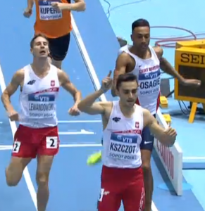 Adam Kszczot Celebrates Silver at World Indoors