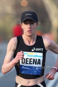 Deena Kastor at the 2010 NYC Half Marathon