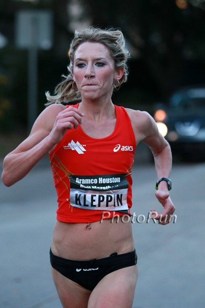 Laure Kleppin in Houston earlier this year. *More 2014 Houston Half Marathon Photos