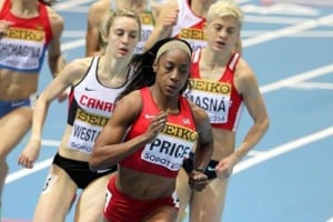 Chanelle Price at World Indoors