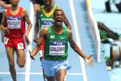 Souleiman started 2014 strongly with a win at World Indoors; can he end it with one at the Continental Cup?