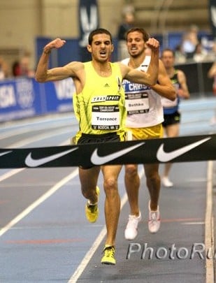 Torrence winning USA Indoors in the 3k in 2009