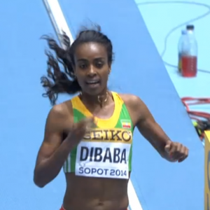 Genzebe Dibaba Wins It