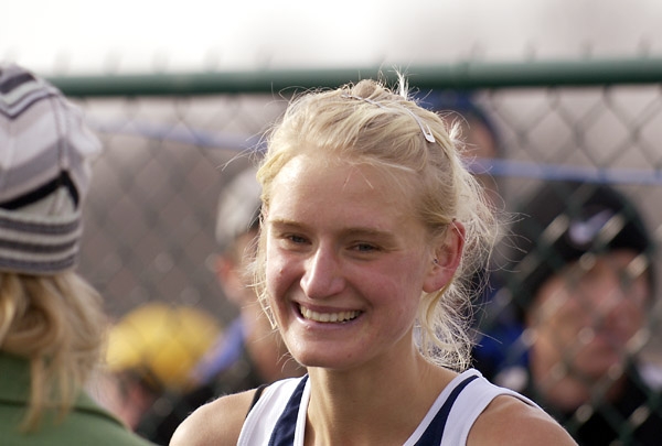 Johanna Smiles After Winning The 2005 NCAA Cross Country Championships (Photo by Randy Miyazaki, TrackandFieldPhoto.com,  More Photos from 2005 NCAA Champs Here)