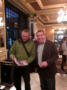 Mark Wetmore with Mark Wetmore earlier this year in Boston.