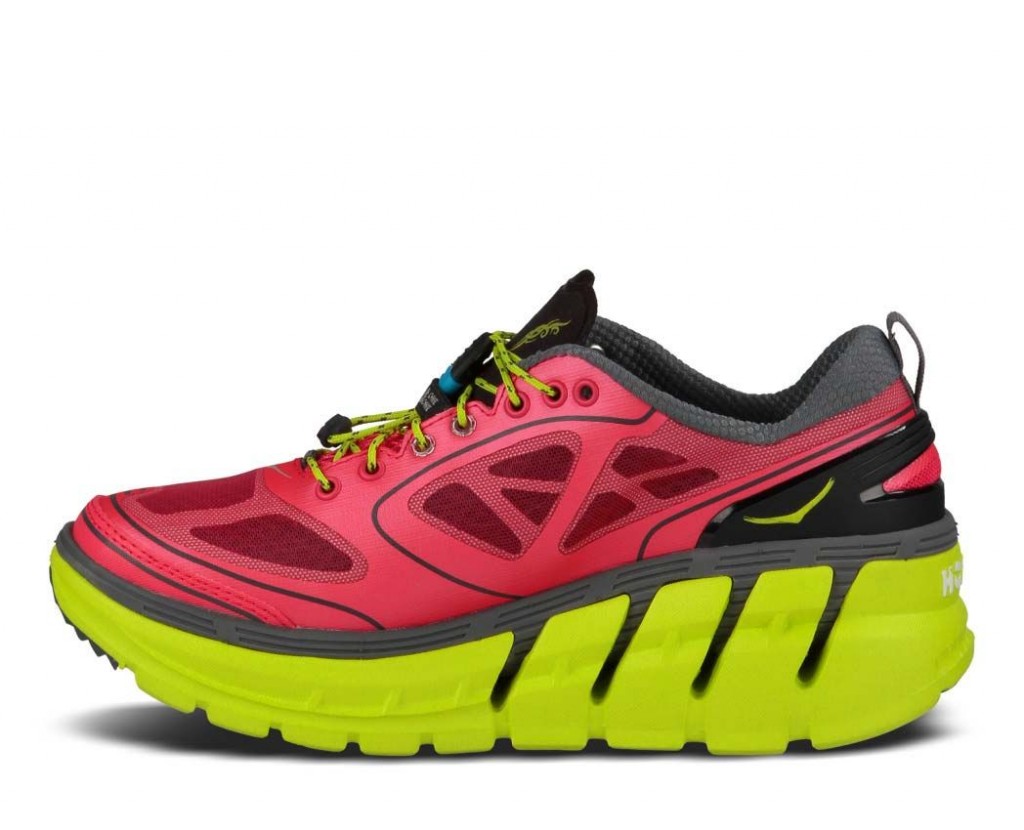 Hoka One One's shoes may look bizarre but Leo likes they way the feel